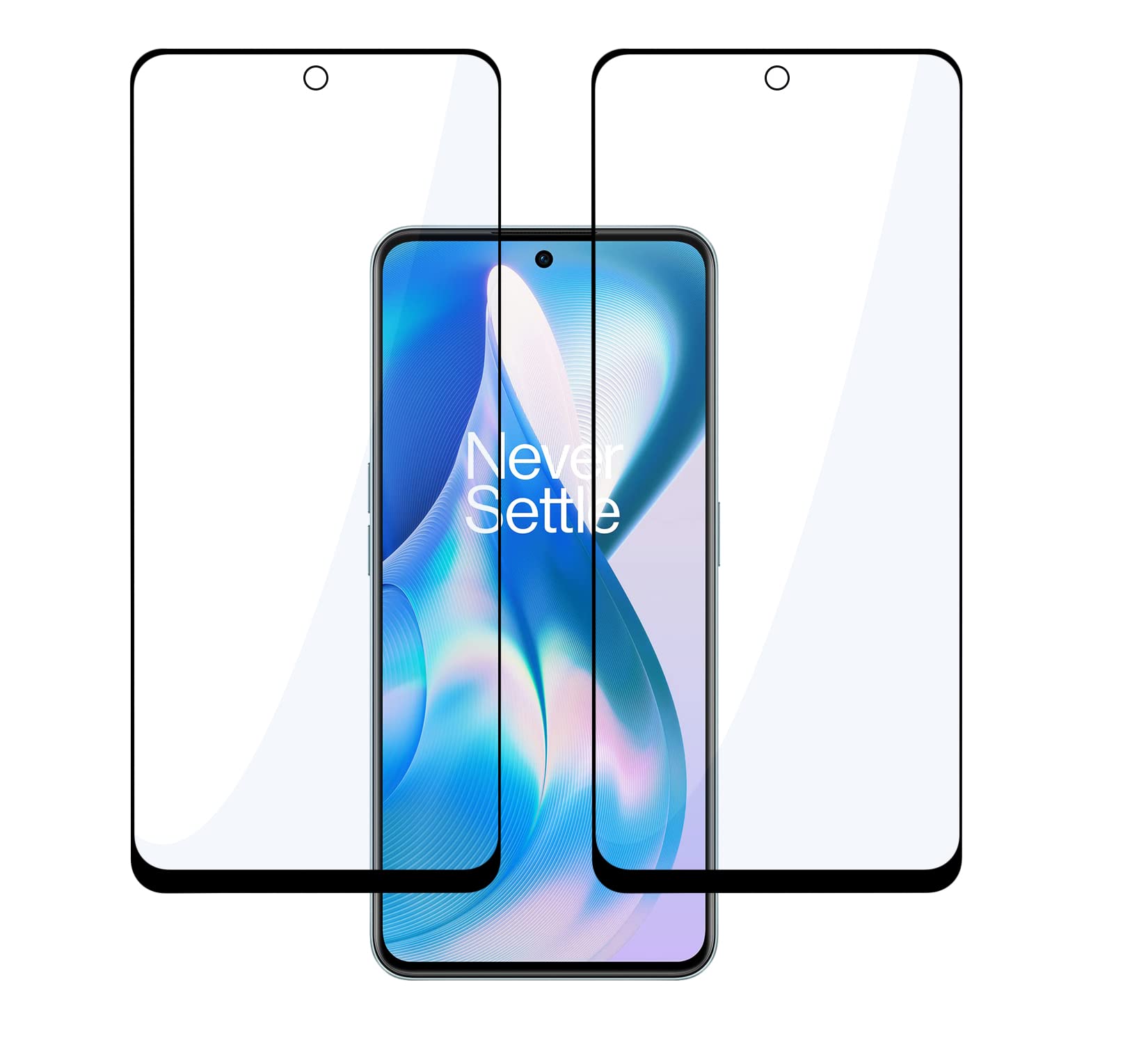 CEDO OnePlus 10R / 10R 5G Prime Edition Tempered Glass (Pack of 2) | Screen Protector Full HD Quality Tempered Glass Anti-Scratch Edge to Edge Coverage with Easy Installation Kit (Black) (B0BK4R776Y) Amazon Price History, Amazon Price Tracker