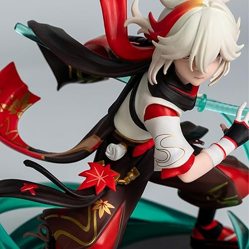 Miniatura 2 de Genshin Impact Kaedehara Kazuha Figura 18 PVC 18CM miHoYo Anime Game Inazuma Personaje Escritorio Adornos Regalo