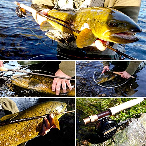 Maxcatch 4 In 1 Farglory Fly Fishing Rod 4Wt 9’6’’-11’ 4-6 Sec Czech Nymph Rod #TOP5