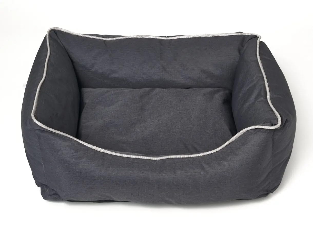 Panier pour chien Bastiaan gris foncé 70cm de diamètre adapté aussi aux chats