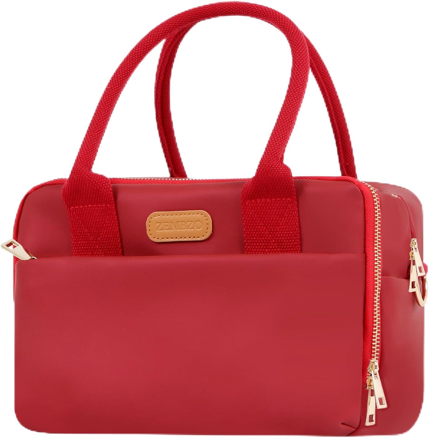 ZEMBZO Small Lunch Bag Box for Women,Stylish Leather Lunch