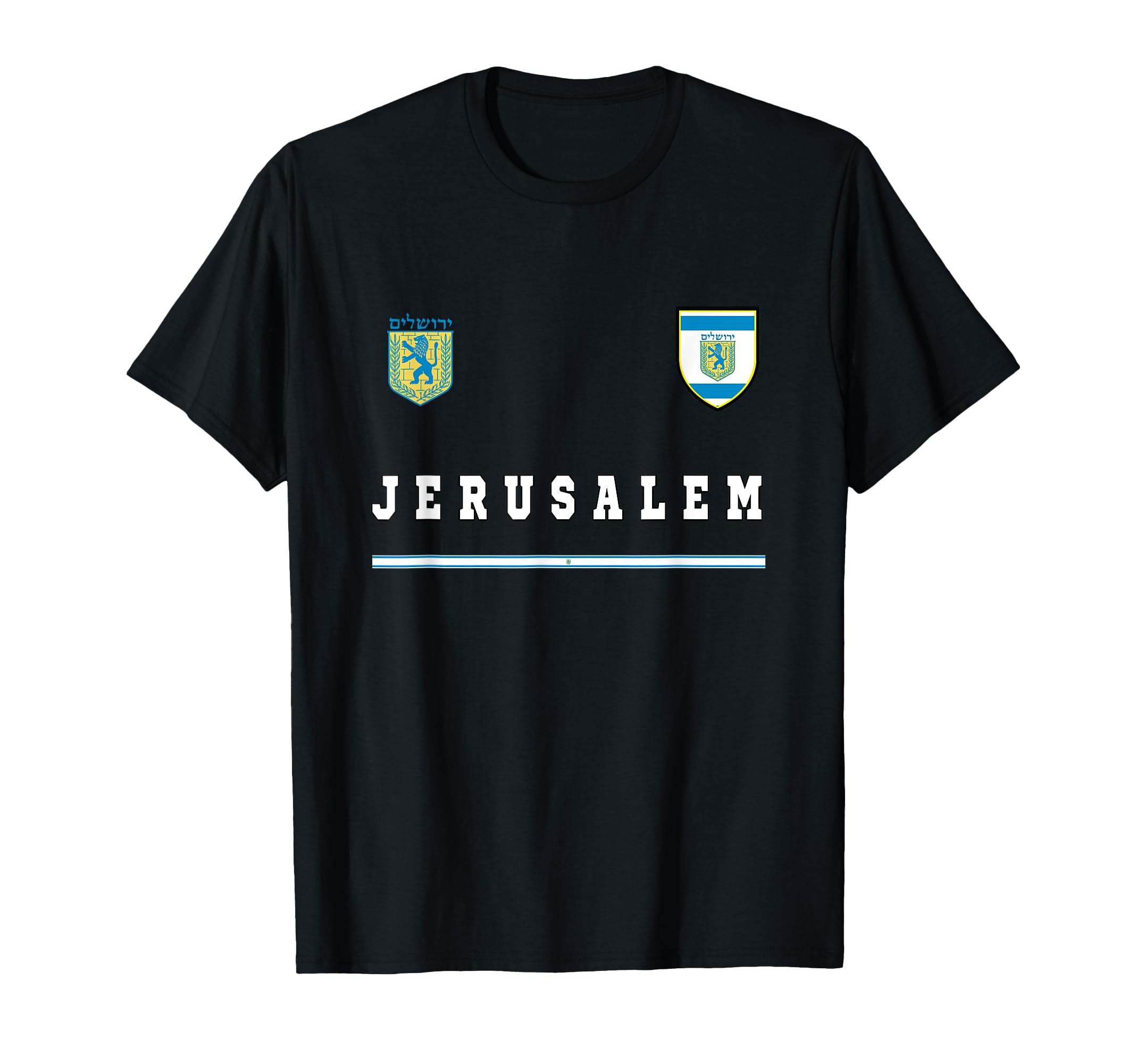 Jerusalem Sports/Soccer Jersey Tee Flag Football T-Shirt