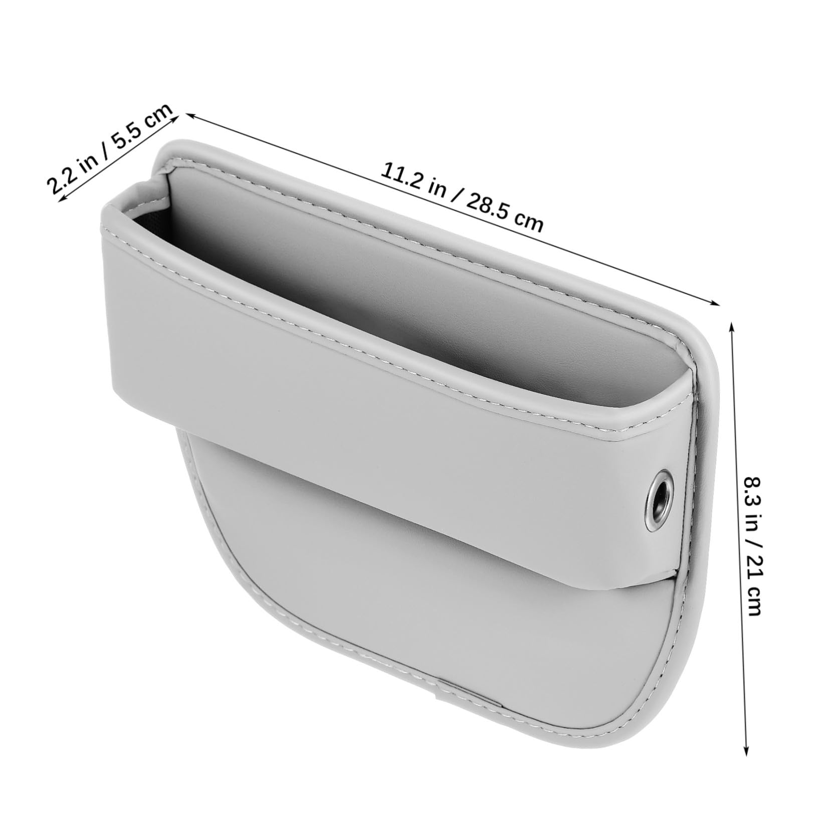 Hemobllo 2 piezas Organizador para Coche Resistente Relleno para Huecos de Asiento Almacenamiento y Multifuncional para Teléfono y Snacks Unidades