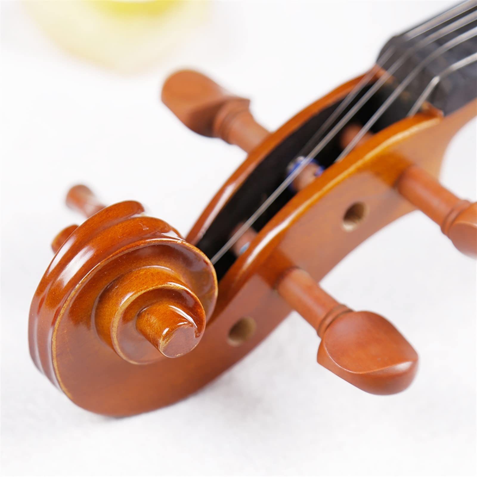 Violinen Schüler Ahorn Violine Mit Etui Bogen Saiten Komplettes Set Jujube Holz Zubehör (Color : 1/8)