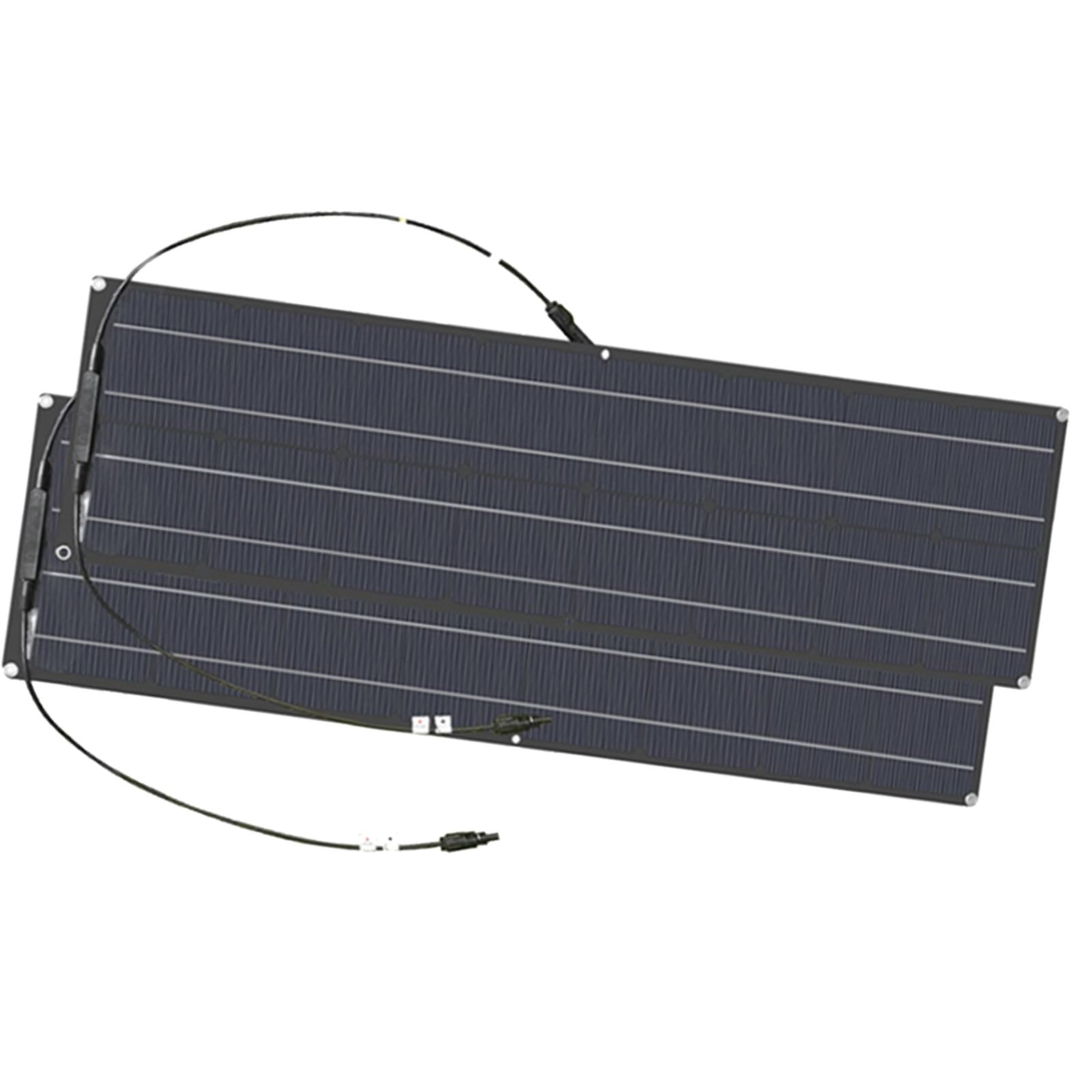 Solar Panel 200W, Flexible Solar Panel Kit,Rv,Car,Battery,Solar Charger, For Home Outdoor Rv,Black