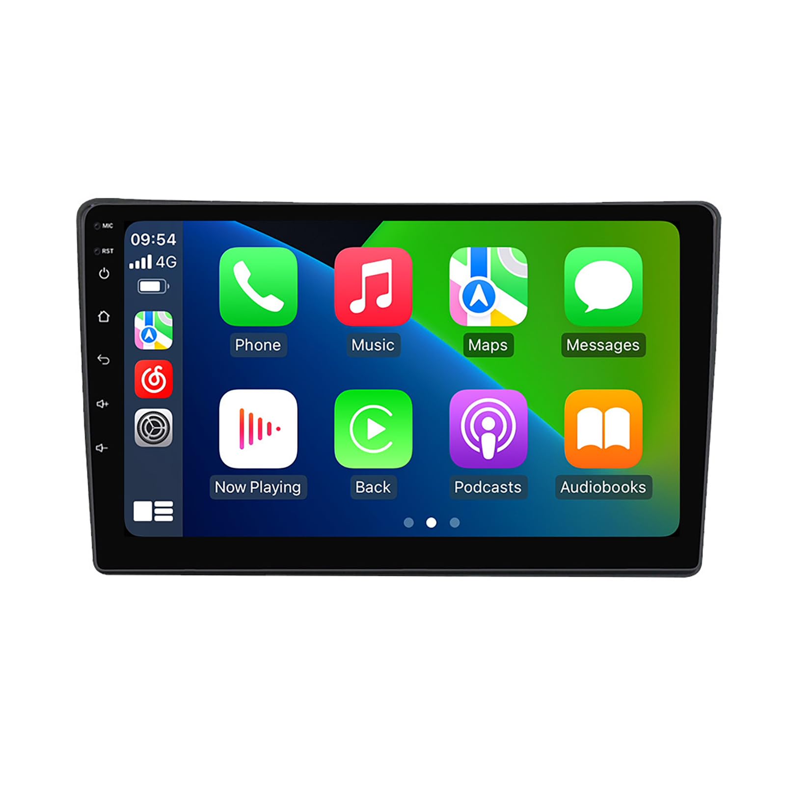 Navegación GPS Citroën C5 2009: reproductor multimedia Android 14 de 9" con mandos al volante