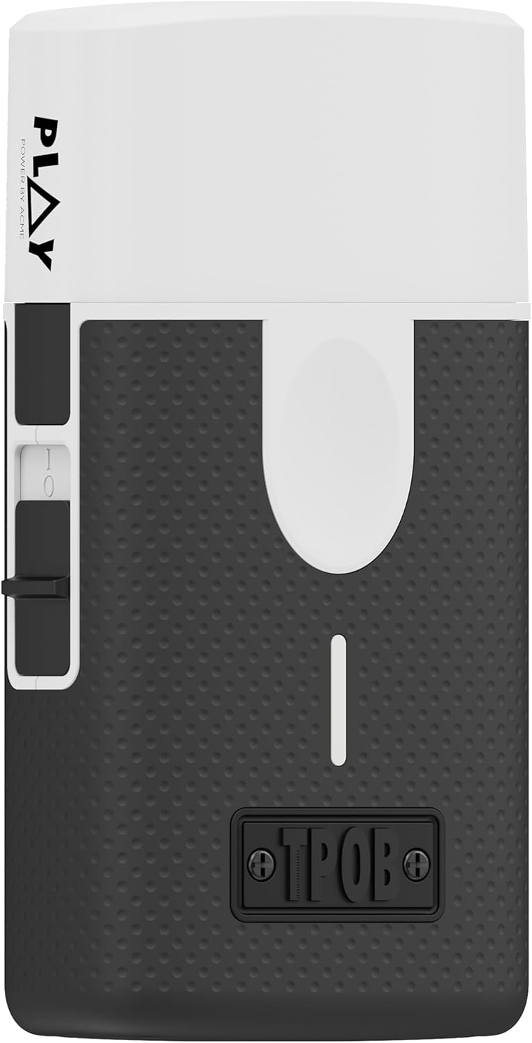 TPOB Play Barber Hair Clippers for Men 7500 RPM with Rubber Grips (White 3 Set) - Image 4