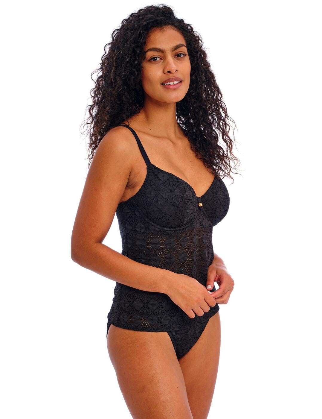Freya - Haut de Maillot de Bain Tankini Nomad Nights Noir - 95D