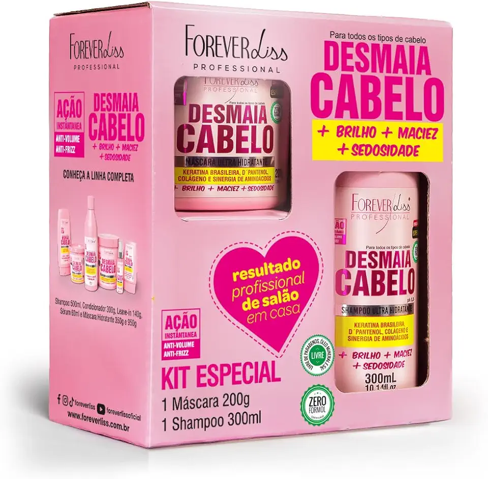 Kit Desmaia Cabelo, Forever Liss