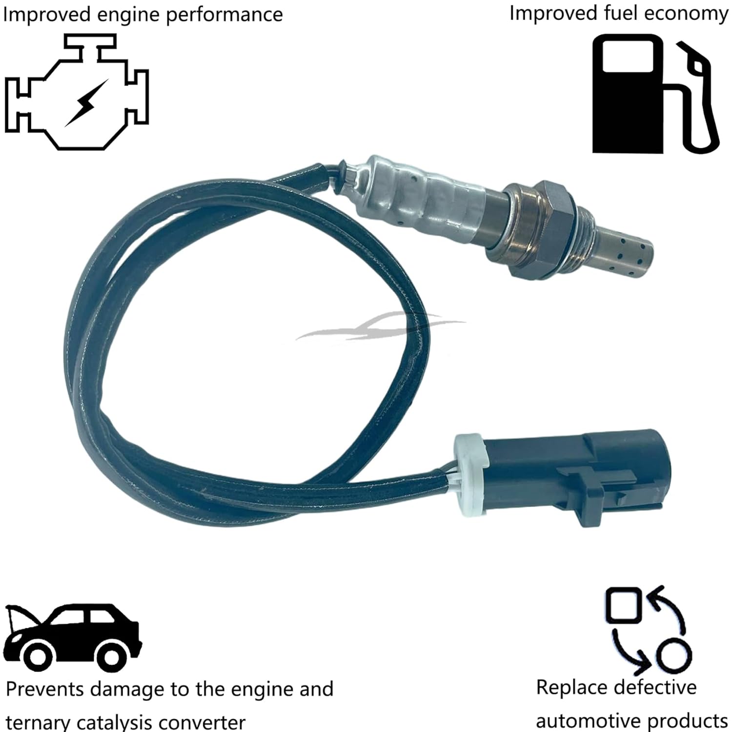 Dropwater Upstream or Downstream Oxygen O2 Sensor Replacement for Ford 1999 1998 1997 1996 Taurus 3.4L,Replaces#234-4609