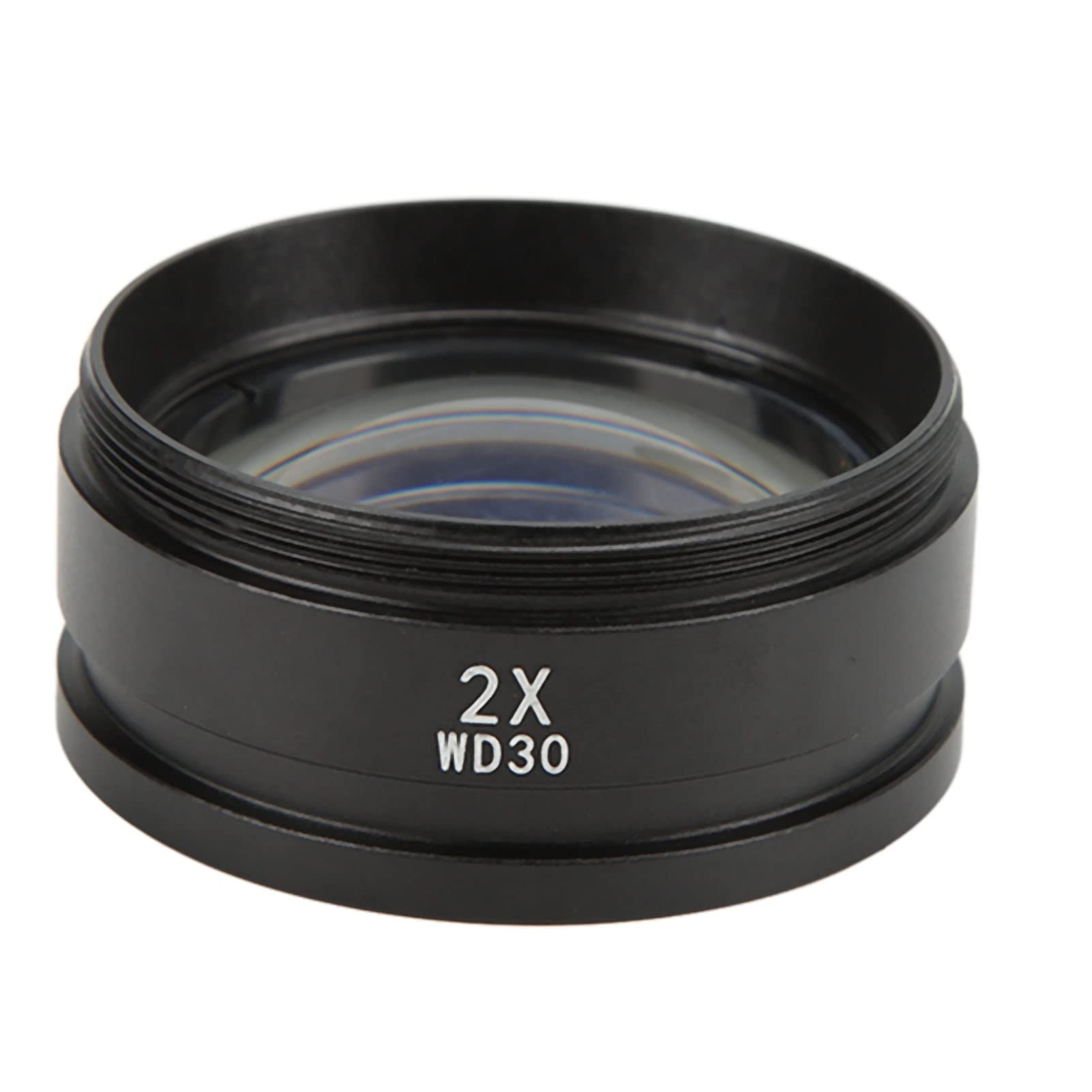 Cabezal de Microscopio Trinocular con Zoom, Cabezal de Microscopio Estéreo de Vidrio Metálico de 3,5X a 90X con Oculares WF10X de 30 Mm, Inclinación de 45 Grados y Rotación de 360 ​​Grados