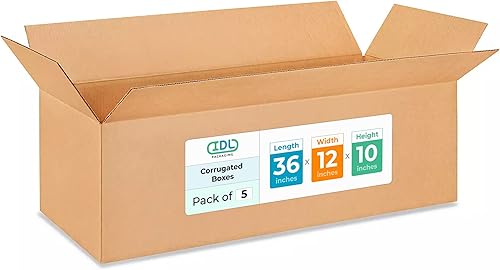 Miniatura 145 de Cajas para envío IDL Packaging - B-1266-5 de cartón corrugado, tamaño pequeño, de 12 pulgadas de largo x 6 pulgadas de ancho x 6 pulgadas de alto