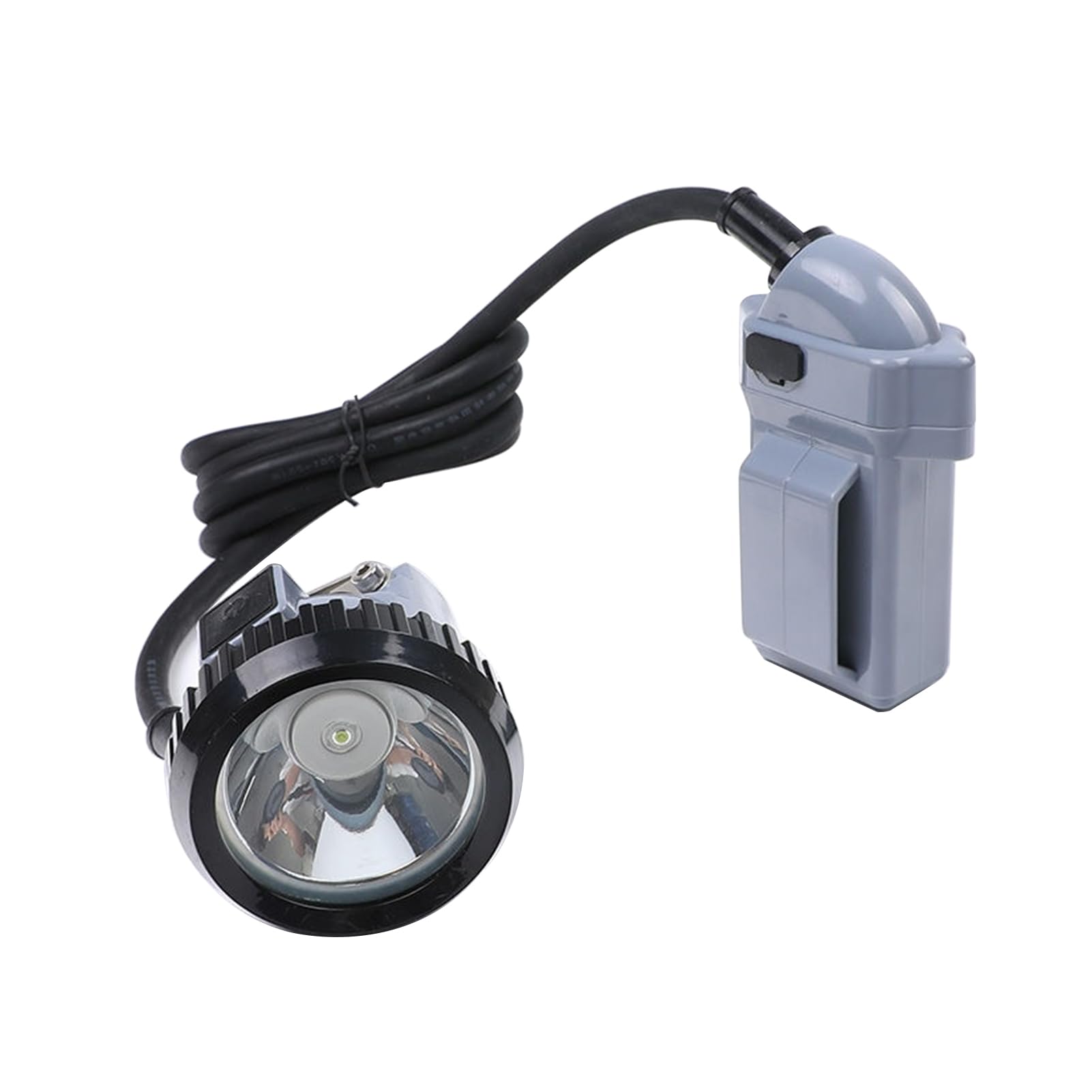 Bezpieczeństwo Lampa górnicza, super jasna lampa górnicza LED Wodoodporna latarka czołowa Latarka przeciwwybuchowa odporna na twardą czapkę,12000mAh