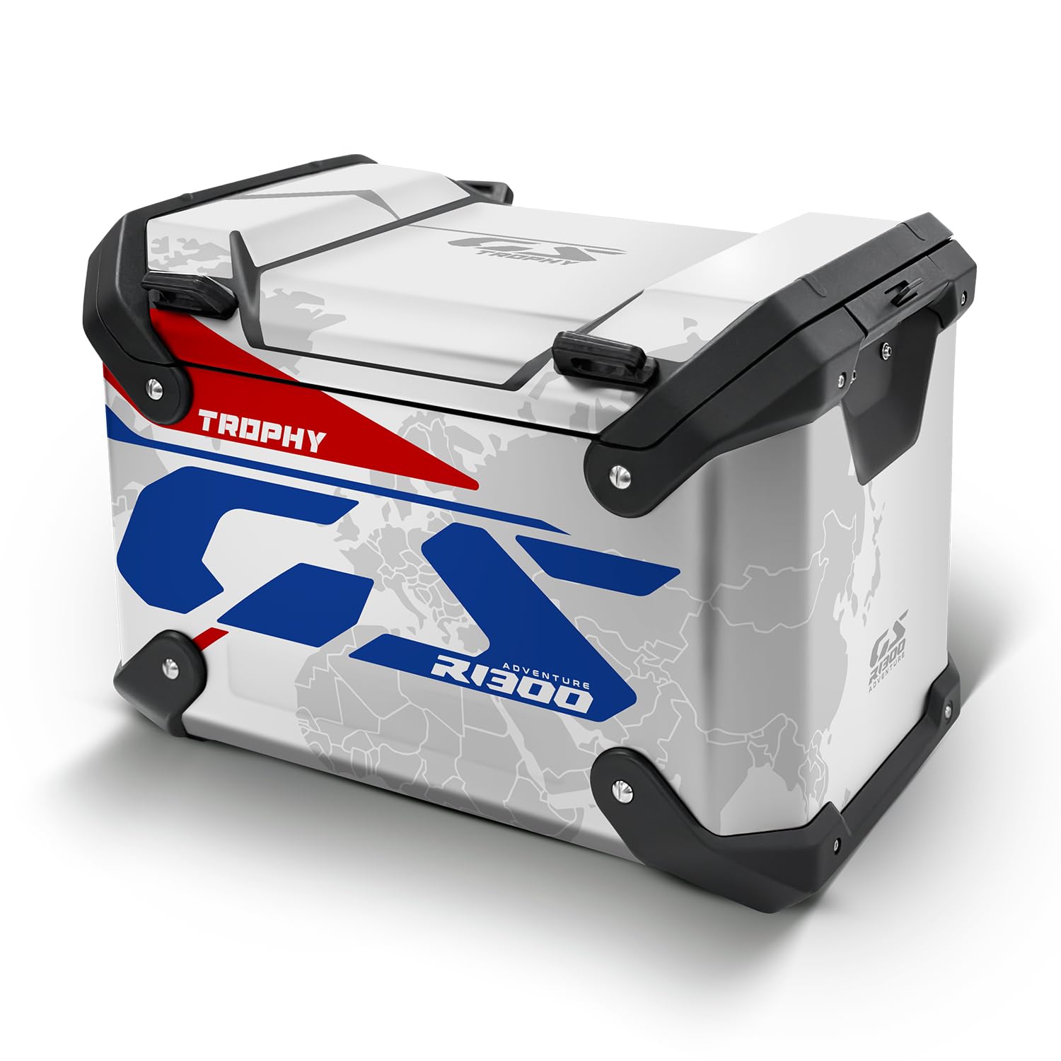 Az Graphishop Adesivi Valige Kit Completo Compatibile con BMW R 1300 GS Adventure ALU 3th Modello (PACK-VA3-FM-001 Trophy)