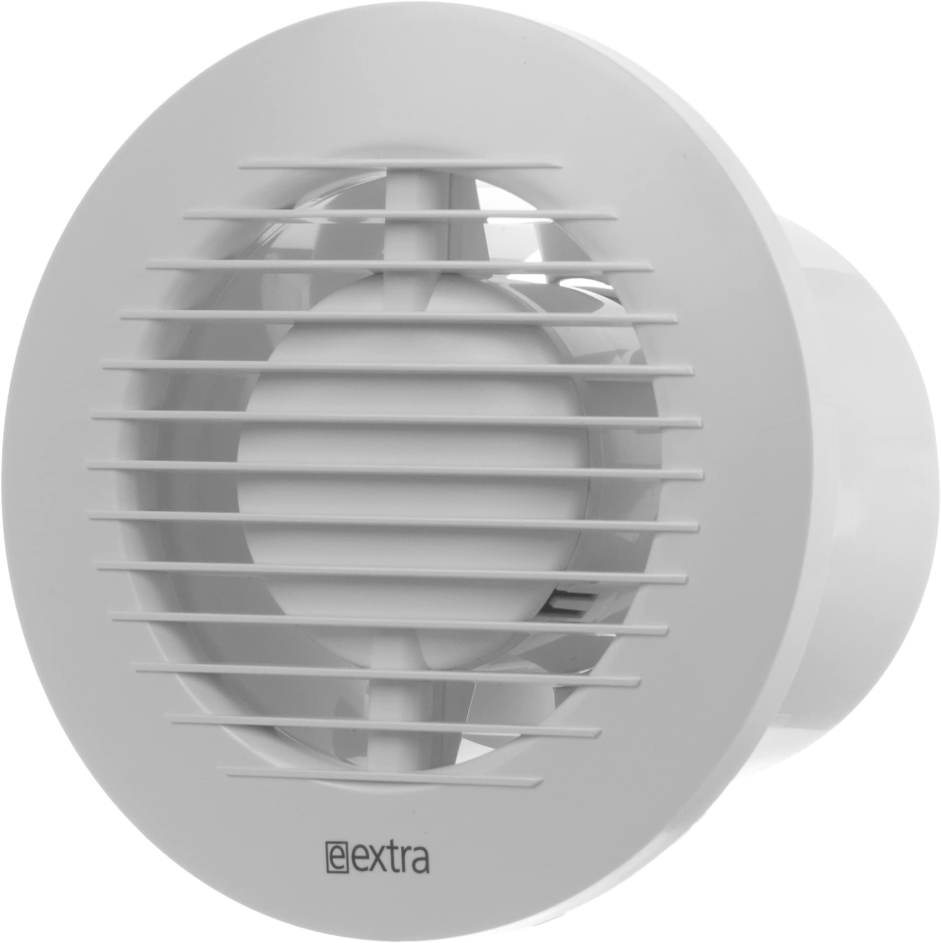 Extracteur D’air Salle De Bain 100mm Avec Minuterie – Blanc – Neuf