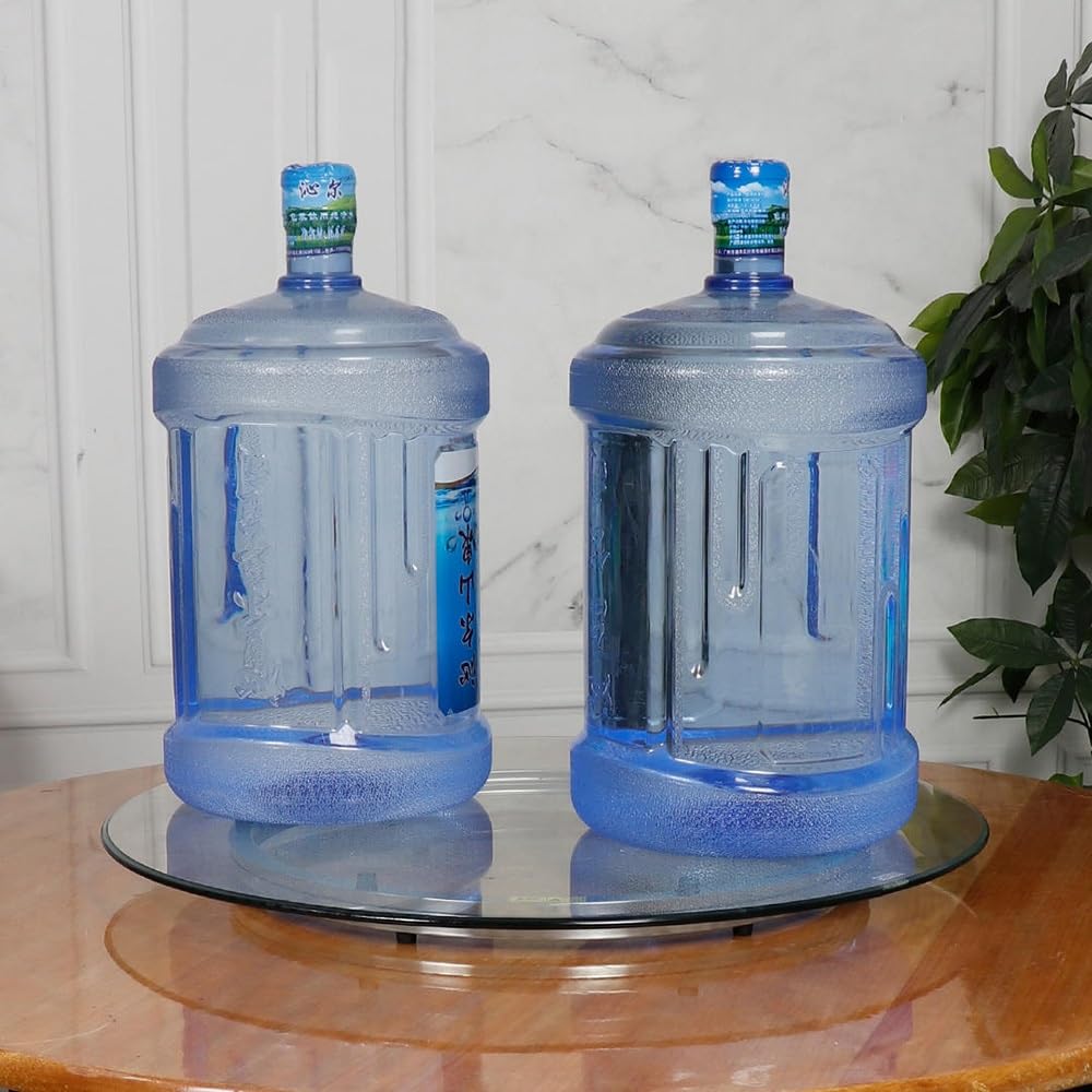 HCZION 50cm Cuscinetti per Giradischi, Base per Piastra Girevole per Tavolo Rotondo, Cuscinetto per Giradischi Rotante in Acciaio, Base Girevole per Vassoi da Portata, Supporto per Artigianato (Size