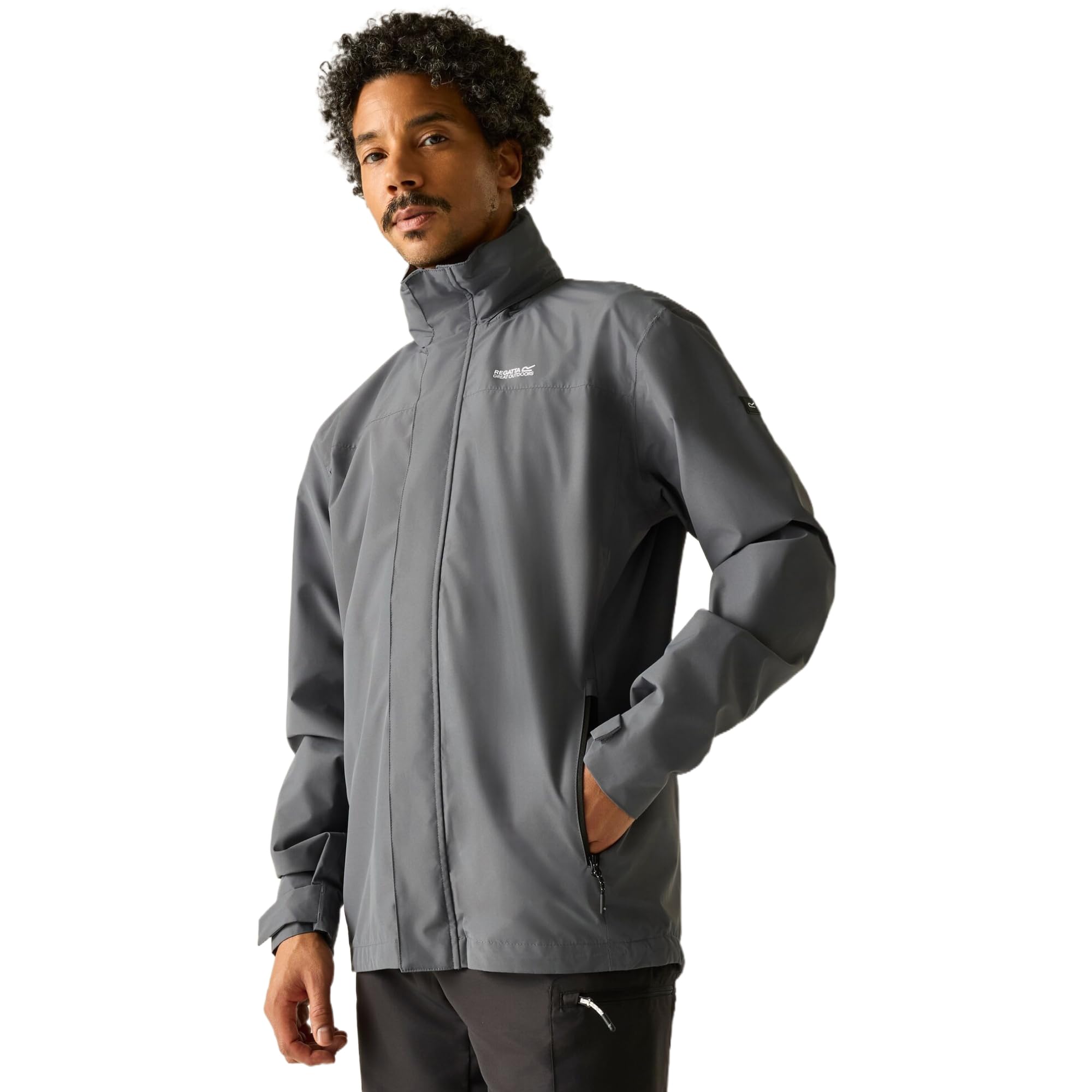 Regatta Men's Matt Ii Waterproof Isotex Jacket Grey Xxl