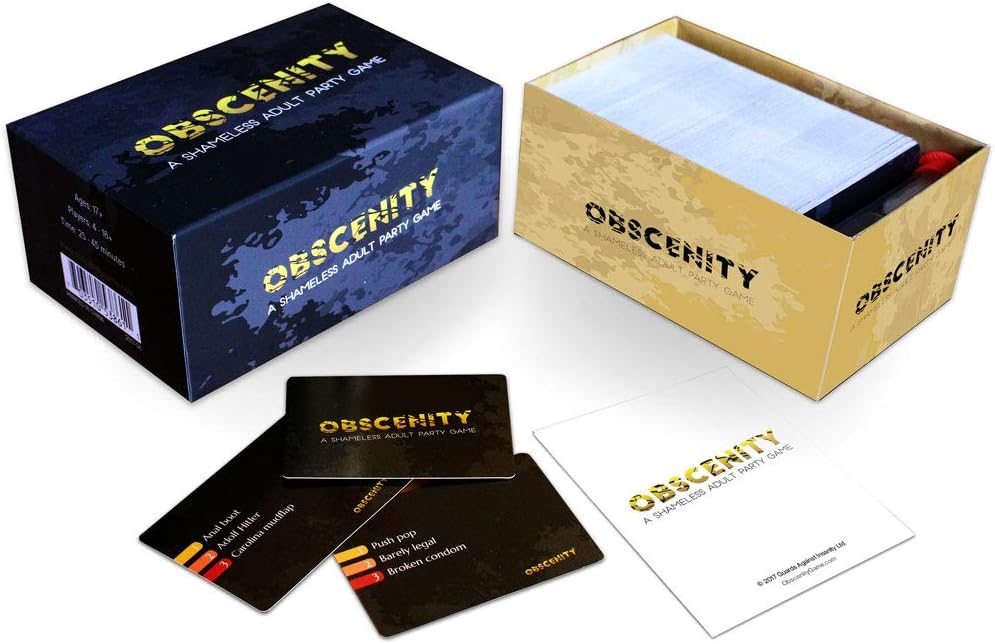Obscenity: A Shameless Fun Adult Party Game