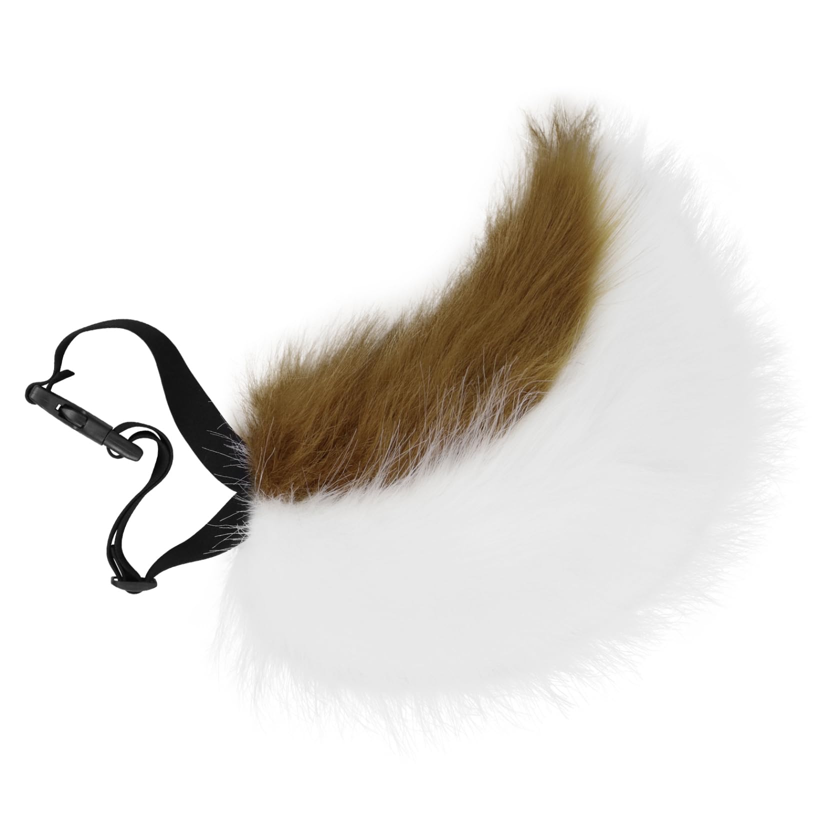 Fldy Plush Animal Costume Tail Dress Up Bunny Tail Brown One Size