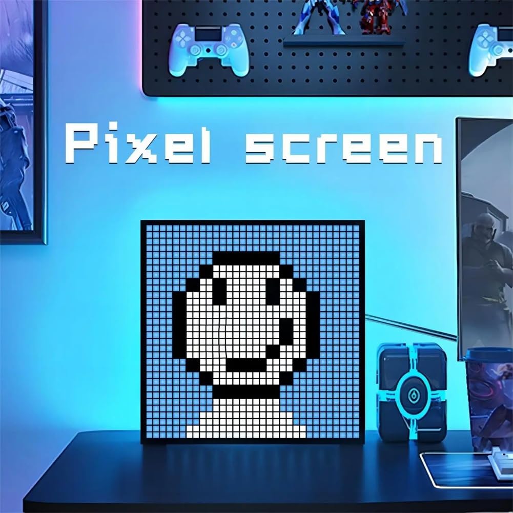 Display di Controllo del Cellulare LED Pixel App per Decorazioni da Gioco Business 32X32 Nero 1 PZ