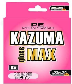B/150m KAZUMA Gloss-MAX 0.08mm Multicolor 25 lb Braided Fishing Line