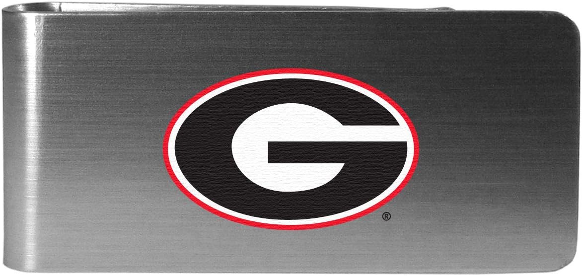 Siskiyou NCAA Unisex Steel Money Clip, Logo