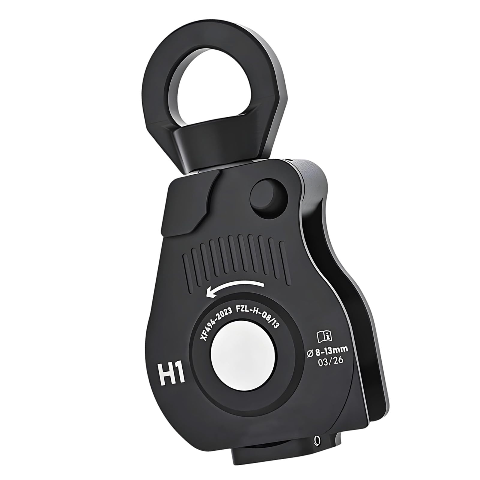 Retractores de cuerda de rotación omnidireccional, carrete de cuerda asistido eléctrico para escalada al aire libre y trabajo a gran altitud, elevador automático