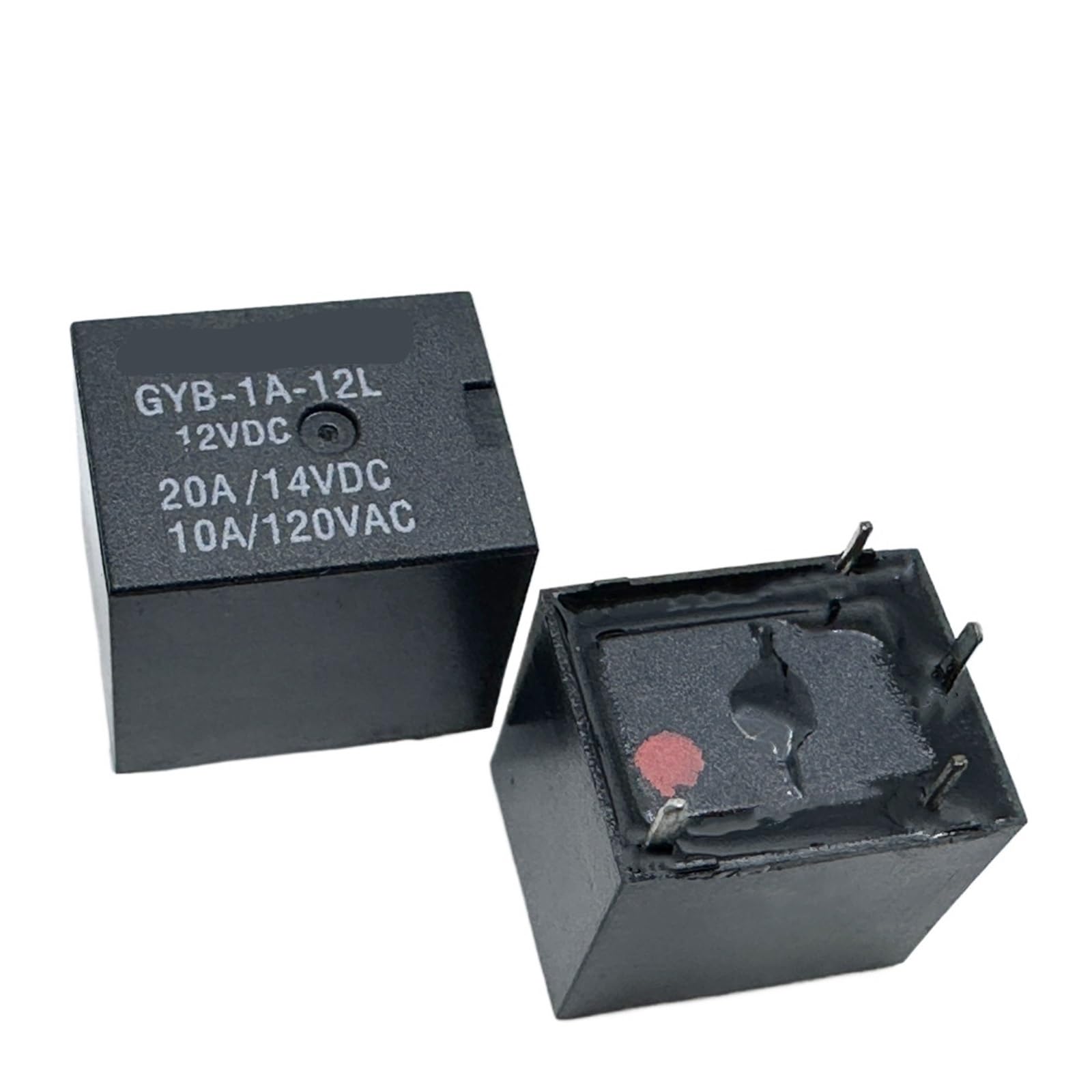 SMGLRUEAT 1pc GOLDEN GYB-1A-12L (T78A-12V-20A) Relay 4pins