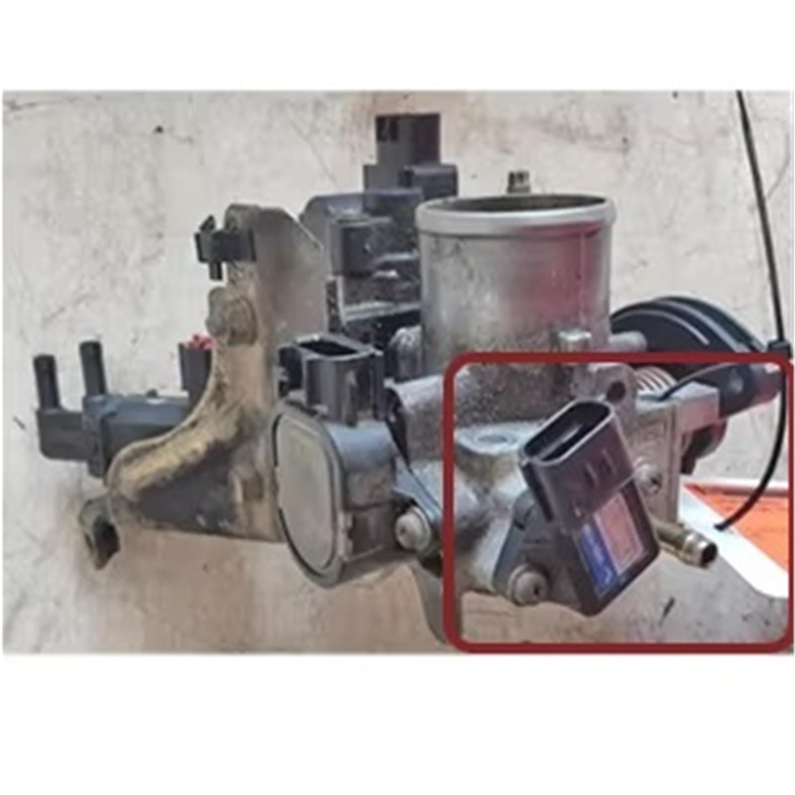 Compatible con Toyota para Duet para Sparky Manifold Absolute Boost Pressure MAP Sensor Assy 89420-97204 8942097204 079800-5380 Sensor Presión Admisión