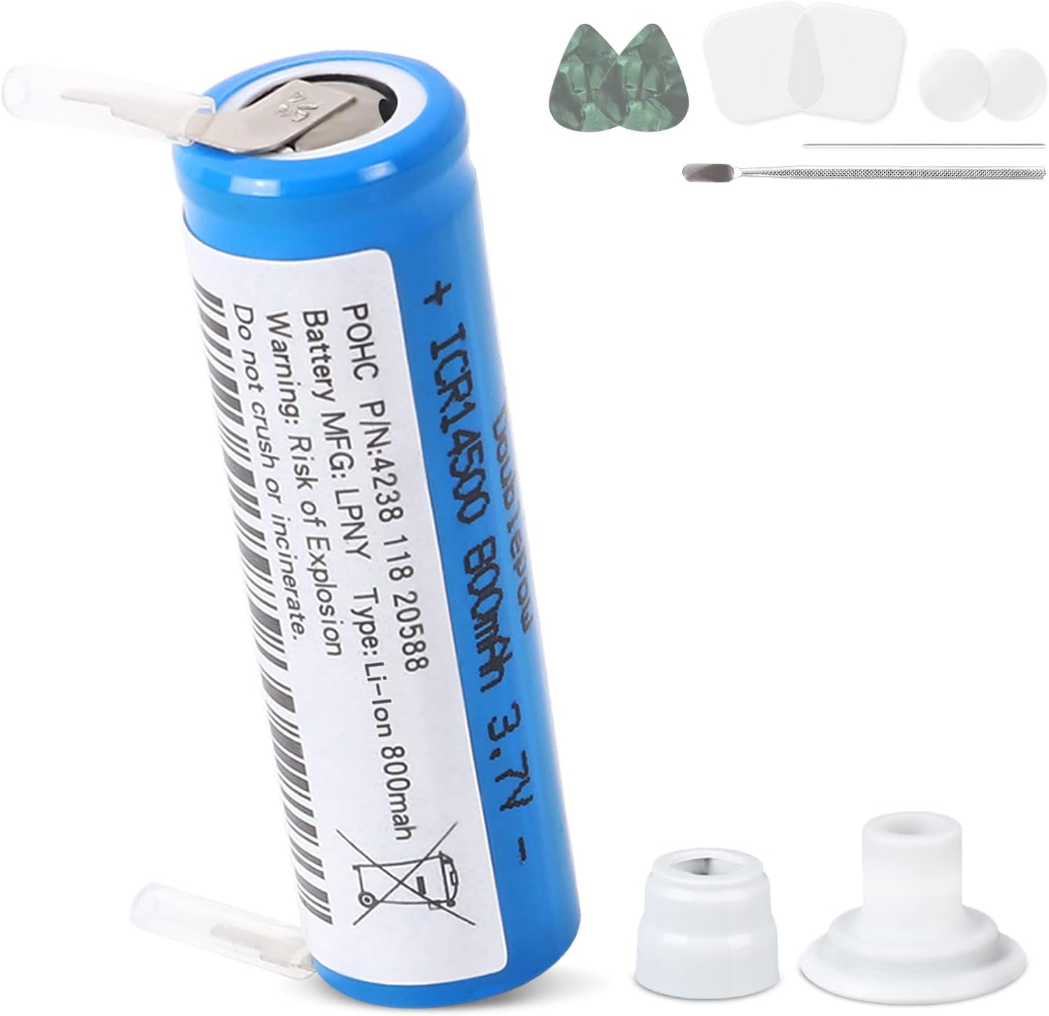 Electric Toothbrush Battery Replacement for Philips