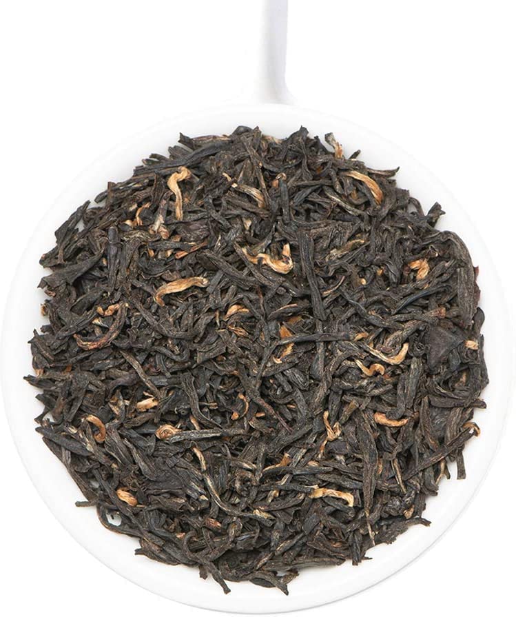 Miniatura 3 de Exóticas hojas de té de Assam con puntas de oro imperial, cosecha, té negro - malteado Imperial, Rico Y sabroso (50 tazas), hojas sueltas té