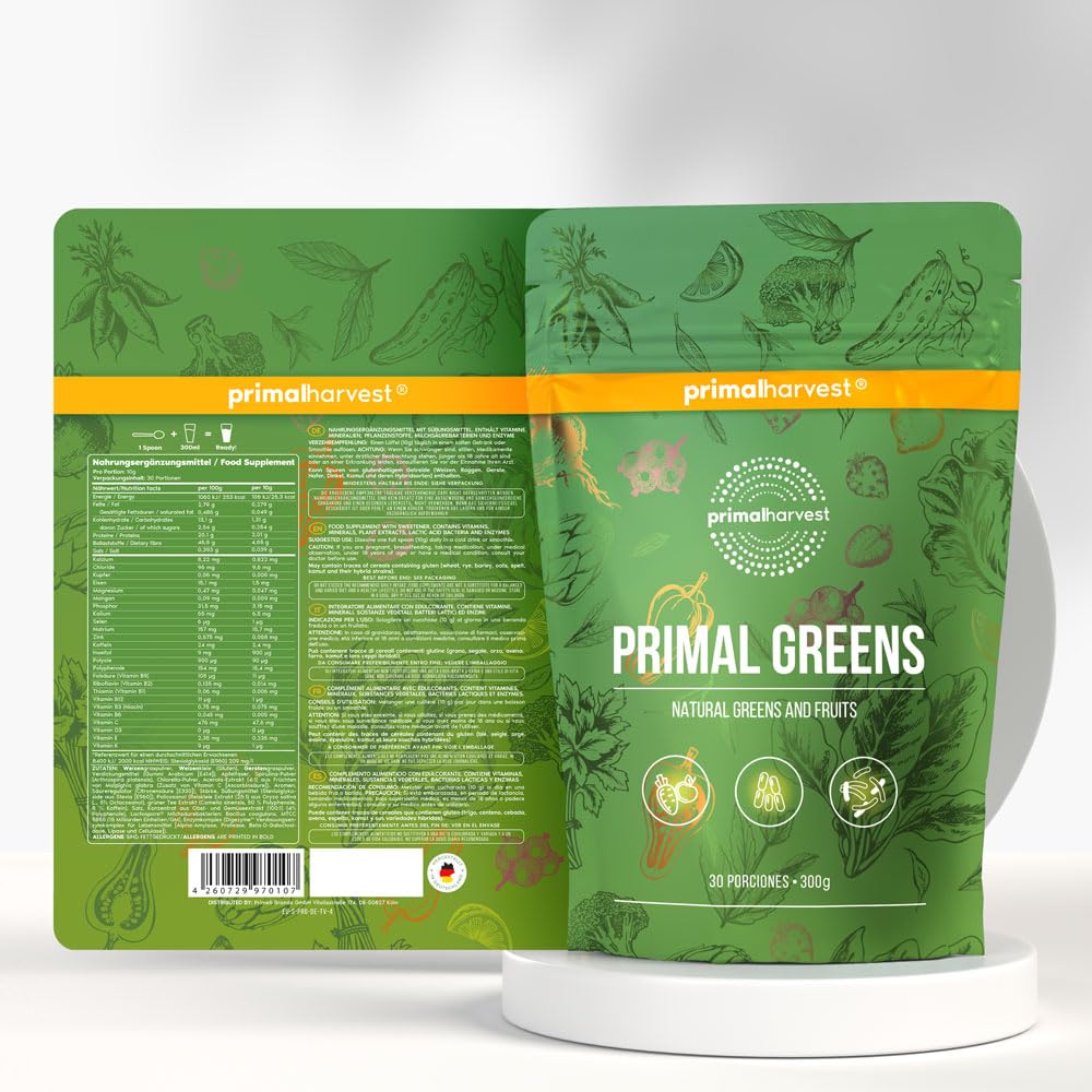 Primal Harvest® Polvo Primal Greens (30 porciones) (original)