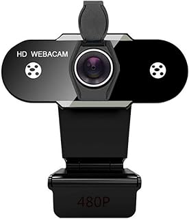 Web Camera HD 2K/1080P/720P/480P Auto Focus Webcam With Microphone And Privacy Cover Noise Reduction High-Definition USB Webcam Camera (Color : 480p no autofocus)