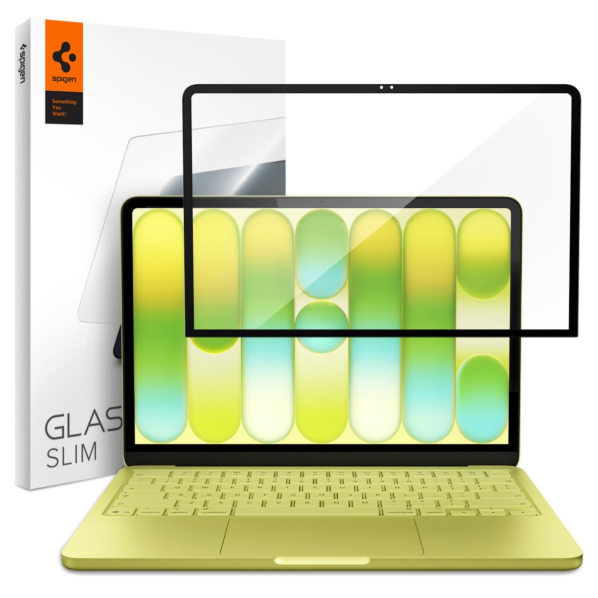 Spigen Glas.tR Slim Verre trempé pour MacBook Neo 13", Protection écran
