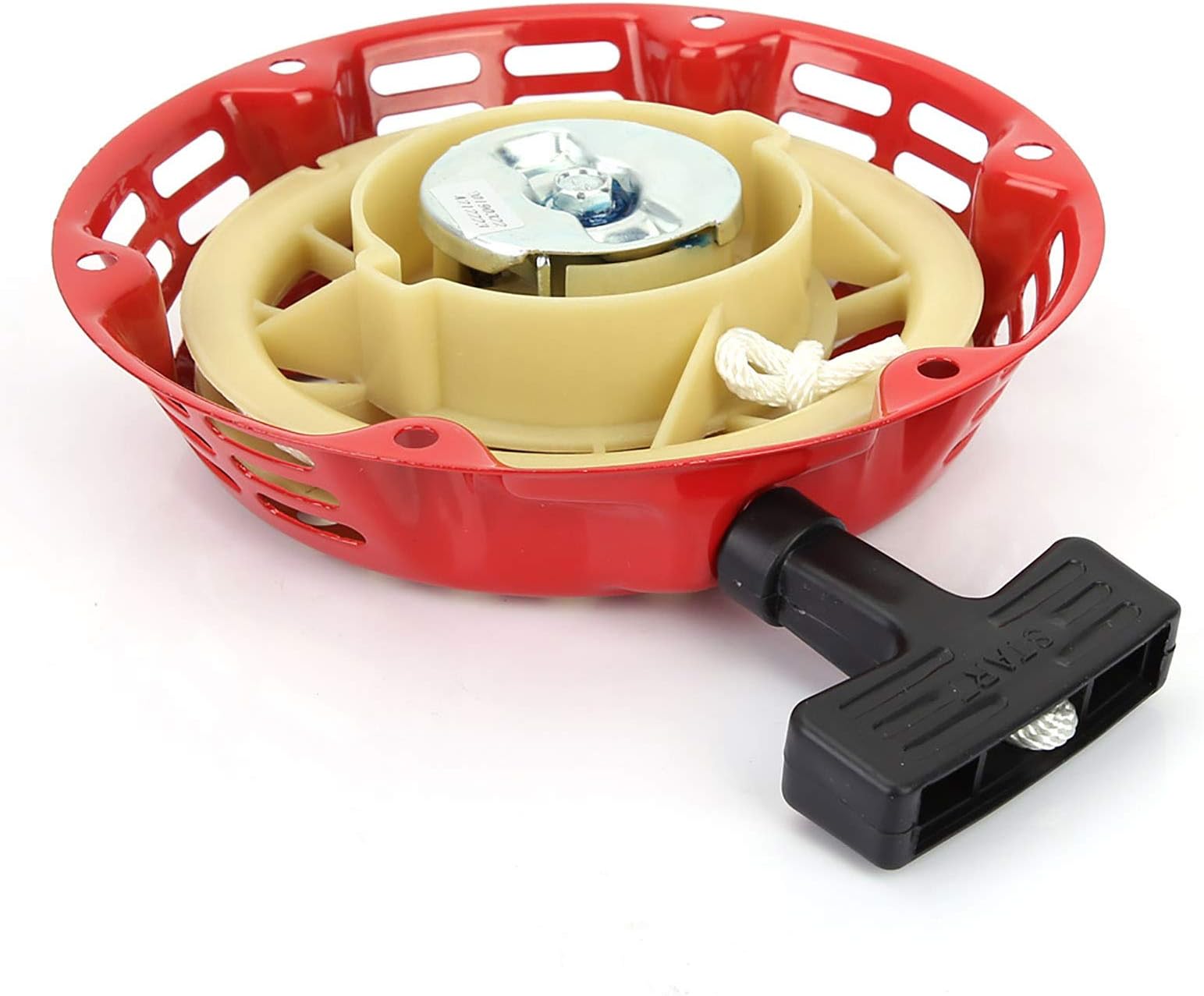 Gas Generator Starter, Lightweight Pull Starter for 168F 170F Generators, Easy to Install with Performance and Construction