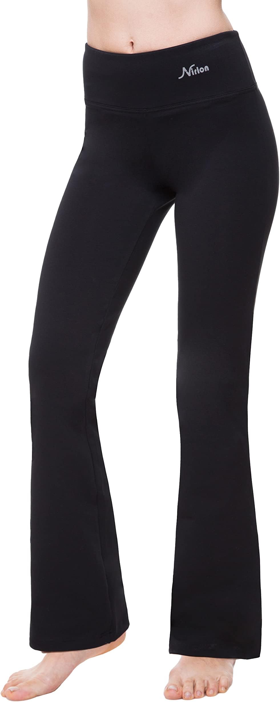 NirlonWomens Bootcut Yoga Pants - Wide Leg Pants for Women Soft & Breathable Bootcut Yoga Pants for Yoga Regular & Plus Size