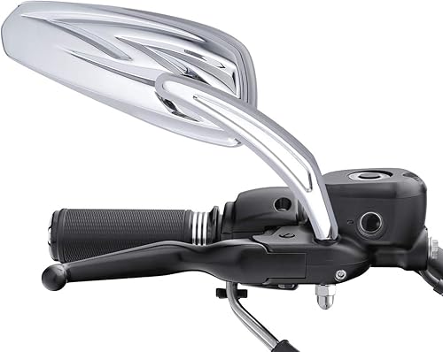 Miniatura 7 de SLMOTO Espejos retrovisores tribales cónicos de 0.315 in aptos para Harley Touring Dyna Softail Fat Boy Deluxe SuperLow 72 48