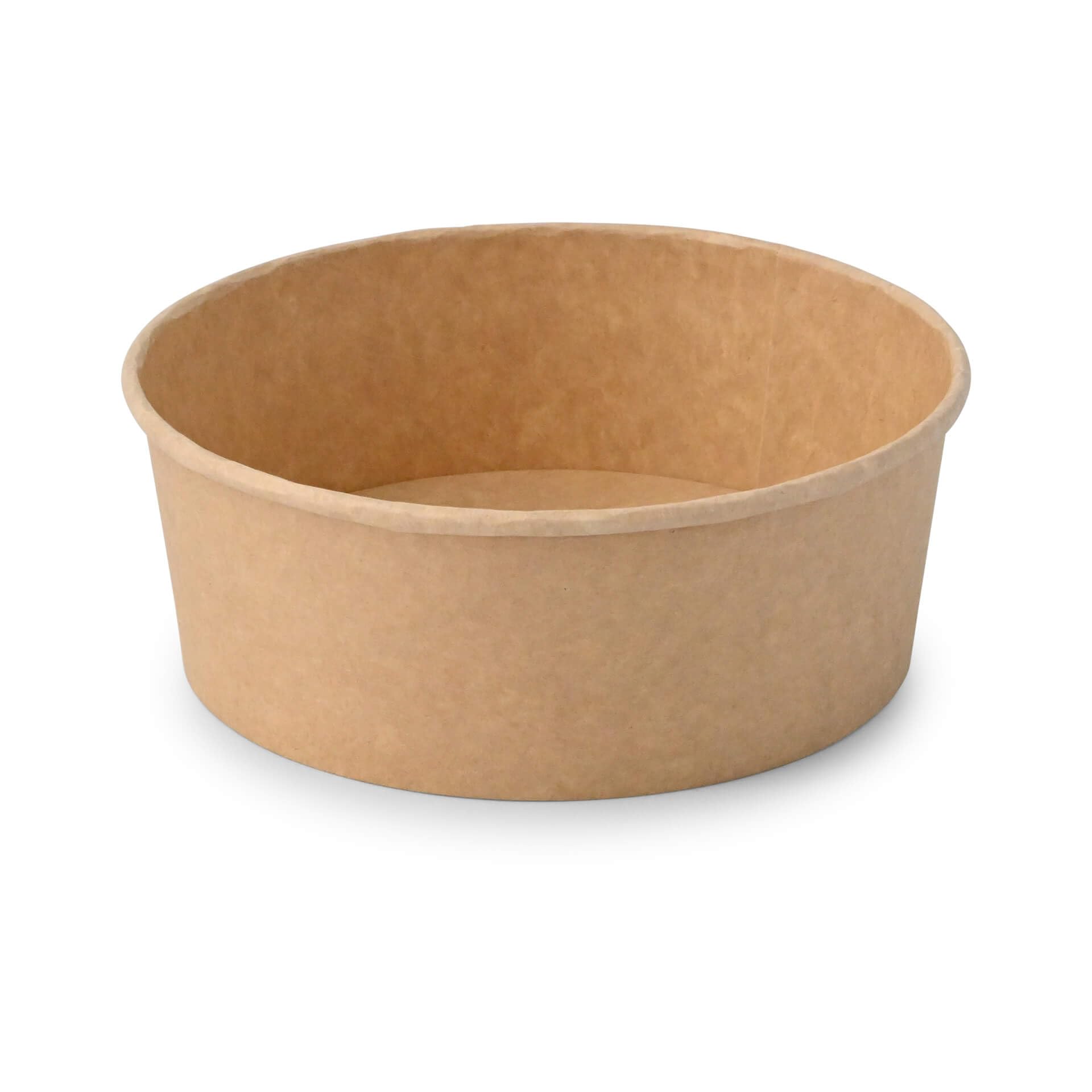 BIOZOYG Ciotola Insalata Monouso Ecologica 1000 ml Vaschetta Compostabile Cartone Kraft Rivestimento PLA 50 Scodelle