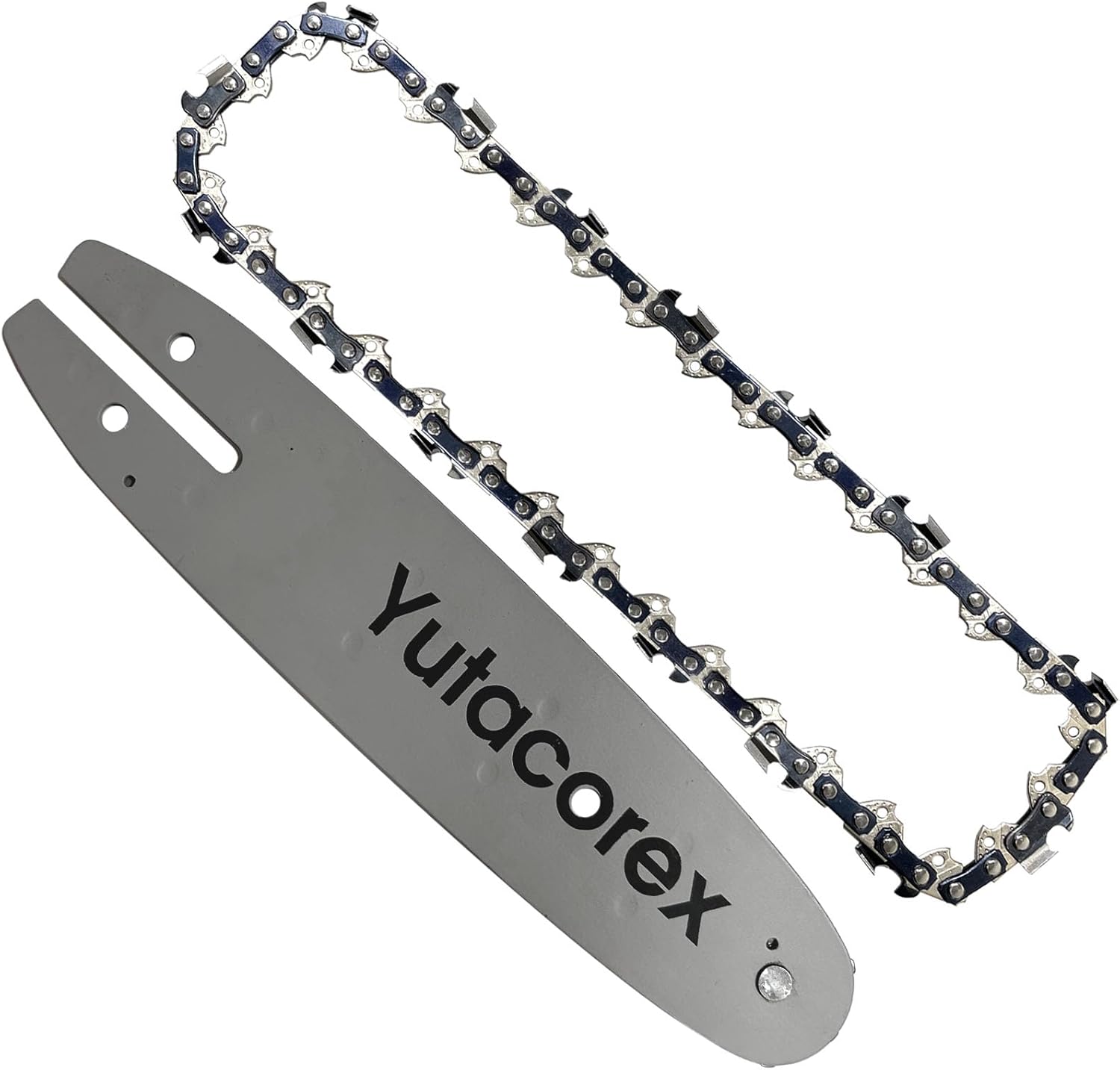 Yutacorex 8 inch Chainsaw Guide Bar and Chain Combo