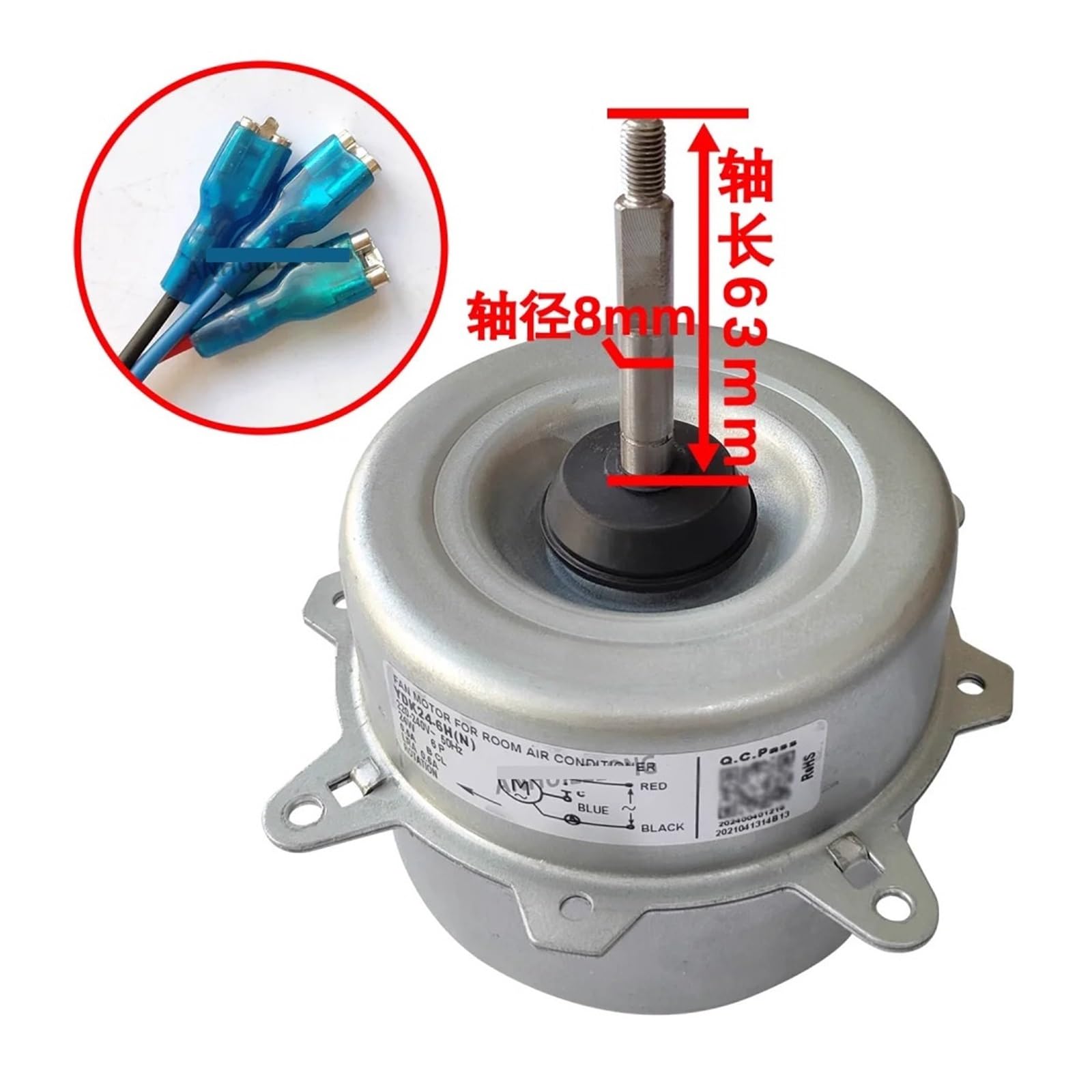 Motore Ventola per Climatizzatore YDK-24-6H 24W