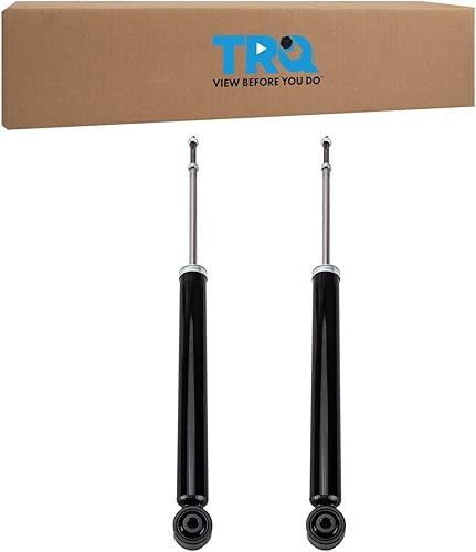 Miniatura 1252 de TRQ Juego de amortiguadores traseros compatible con Chevrolet Aveo 2004-2011 Aveo5 2009 Pontiac G3 2007-2011