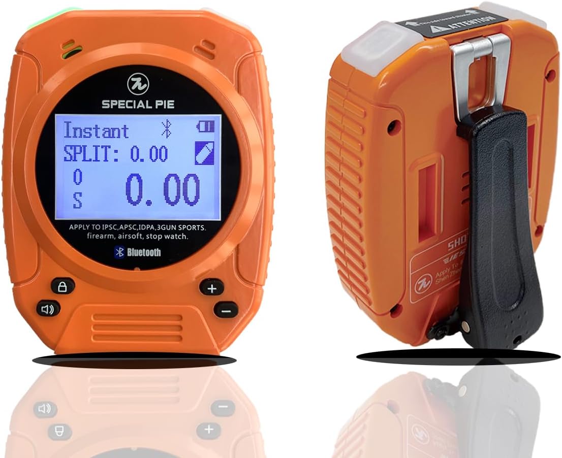 SPECIAL PIE Shot Timer IPSC Shooting Timer for Firearms Perfect for Pistols Rifle in USPSA, IPSC