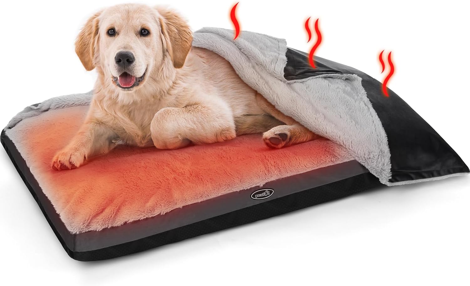 Pecute Self Warming Dog Bed, 39 x 25 inch XLarge Cat Bed