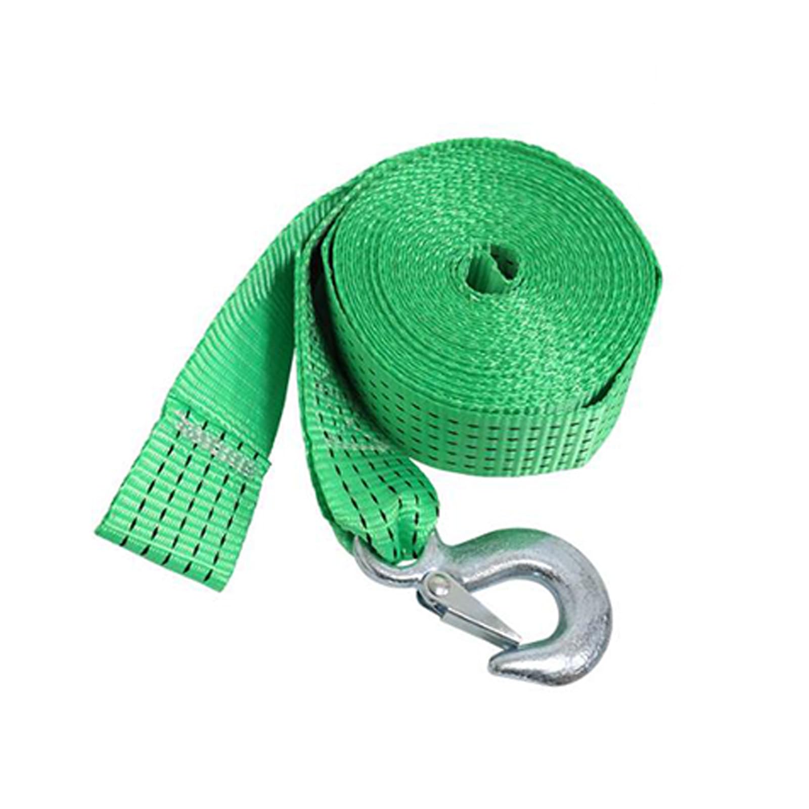 YROHGKPN Winch Strap with Hook for Towing Vehicles Replacement Heavy Duty