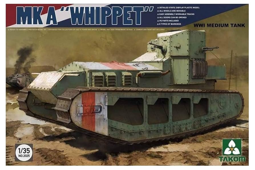 Amazon | タコム(TAKOM) 1/35 第一次世界大戦 マーク A