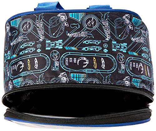 Lancheira Termica Hot Wheels Mao/Costas Vermelho, Luxcel, LA34475HW, Vermelha