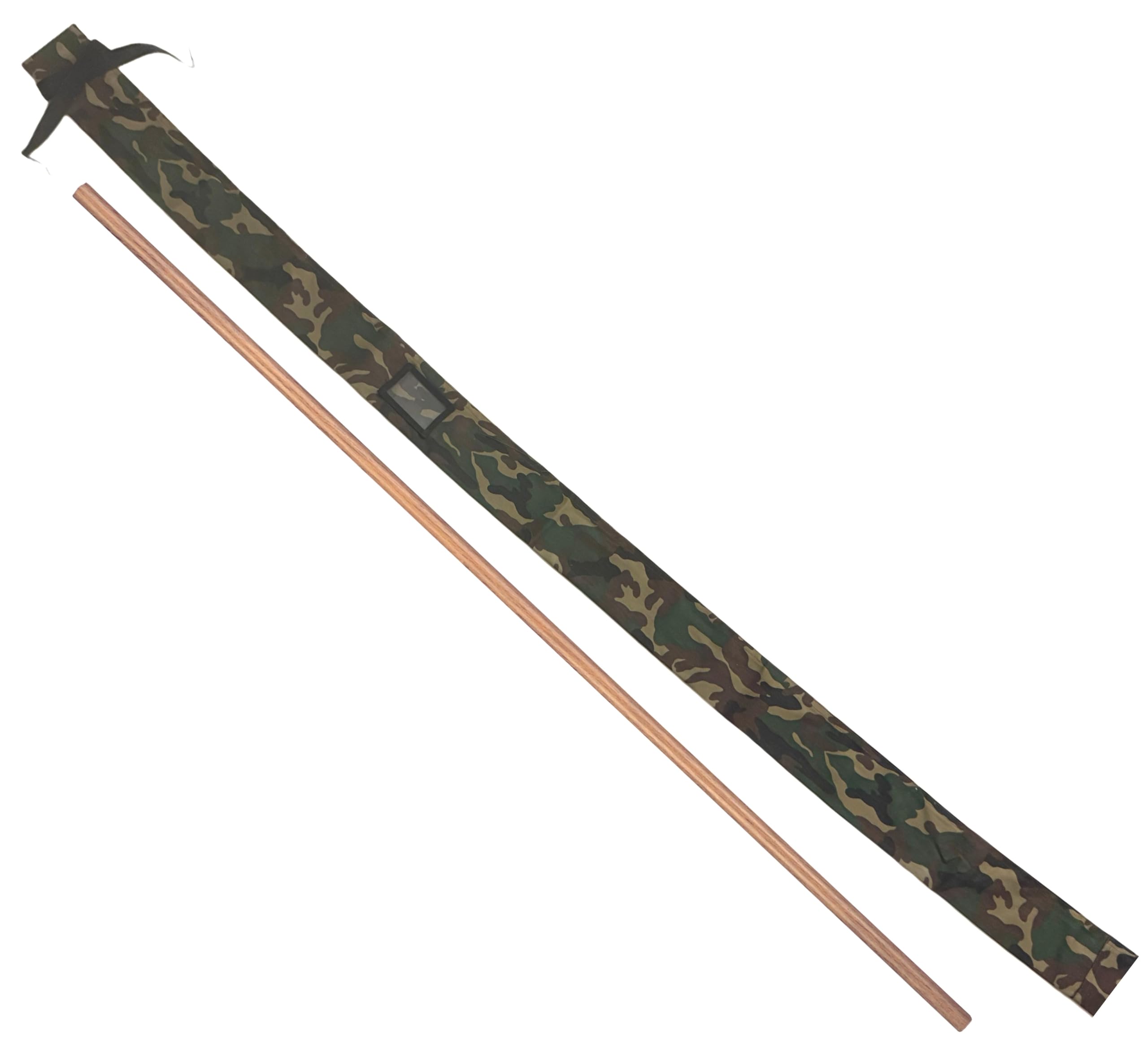 Bo Stab Camouflage Tragetasche Langstock, 200 cm, Baumwolle, mit Schnürung