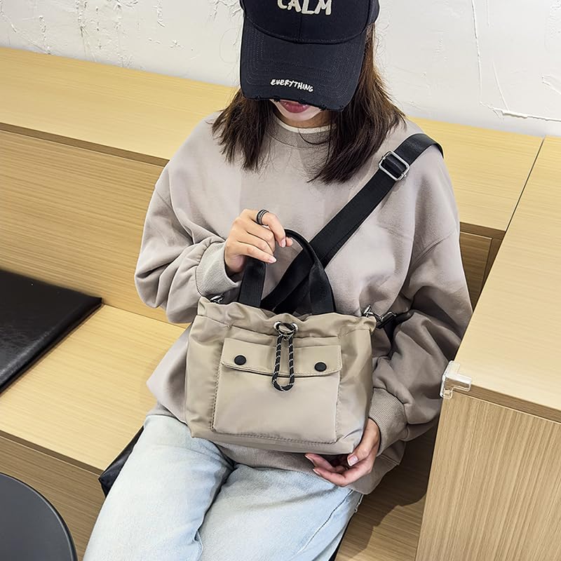 Casual Shoulder Bag Large Capacity Stylish Tote Handbag Adjustable Strap Versatile Sling Bag Summer Vacation Handbag2