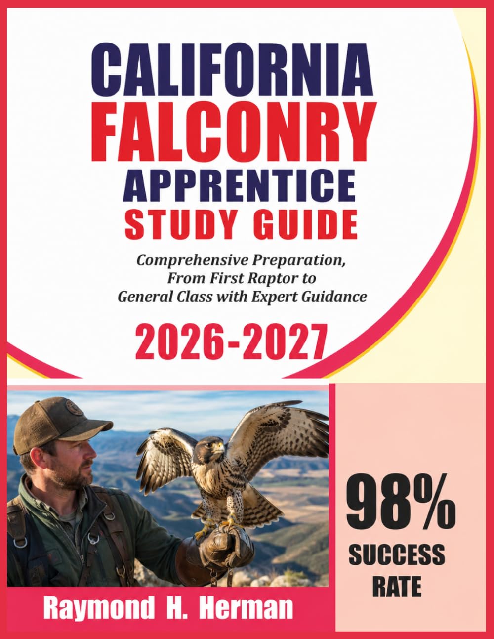 California Falconry Apprentice Study Guide 2026-2027: Comprehensive Preparation, From First Raptor to General Class with Expert Guidance