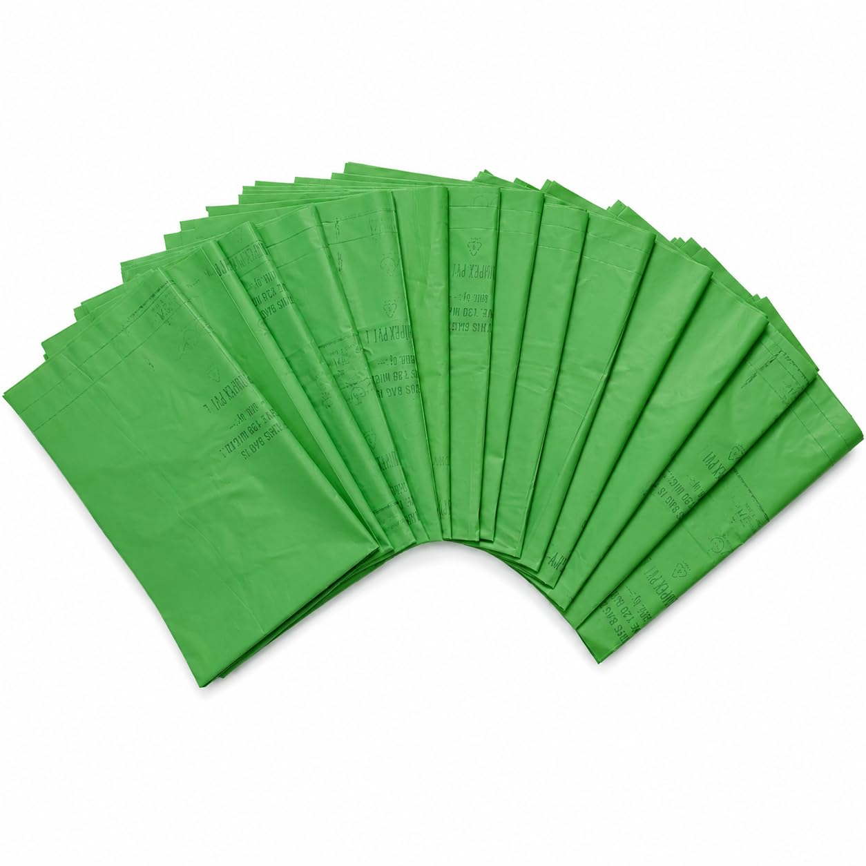 Malik Large Garbage Bags I 20 x 24 Inches I (GREEN) 120 Micron | Heavy Duty I Trash Bags for Kitchen I Office I Industrial I Commercial Waste I Weight 1 kg-image-28
